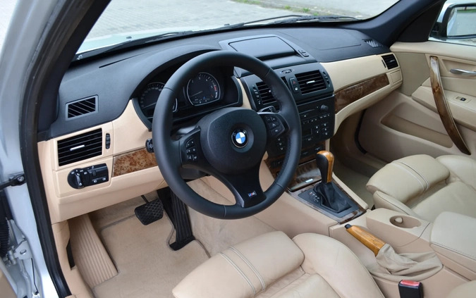 BMW X3 cena 36500 przebieg: 240000, rok produkcji 2007 z Radom małe 562